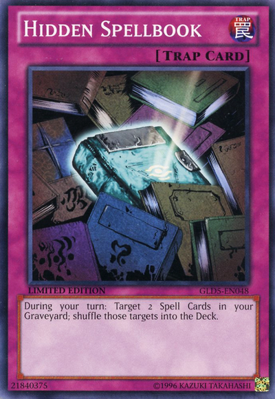 Hidden Spellbook [GLD5-EN048] Common 