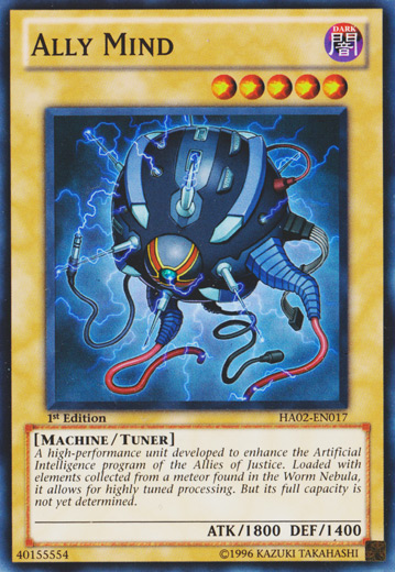 Ally Mind [HA02-EN017] Super Rare 