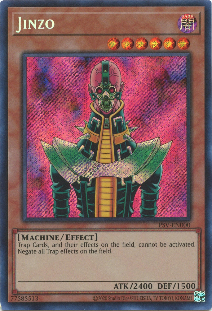Jinzo (25th Anniversary) [PSV-EN000] Secret Rare 