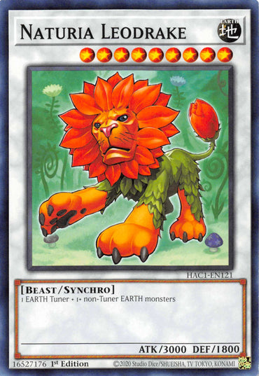 Naturia Leodrake [HAC1-EN121] Common 