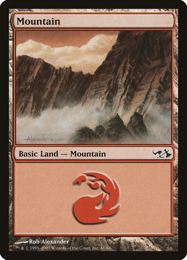 Mountain (61) [Duel Decks: Elves vs. Goblins] 