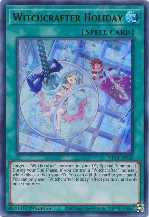 Witchcrafter Holiday [MP20-EN226] Ultra Rare 
