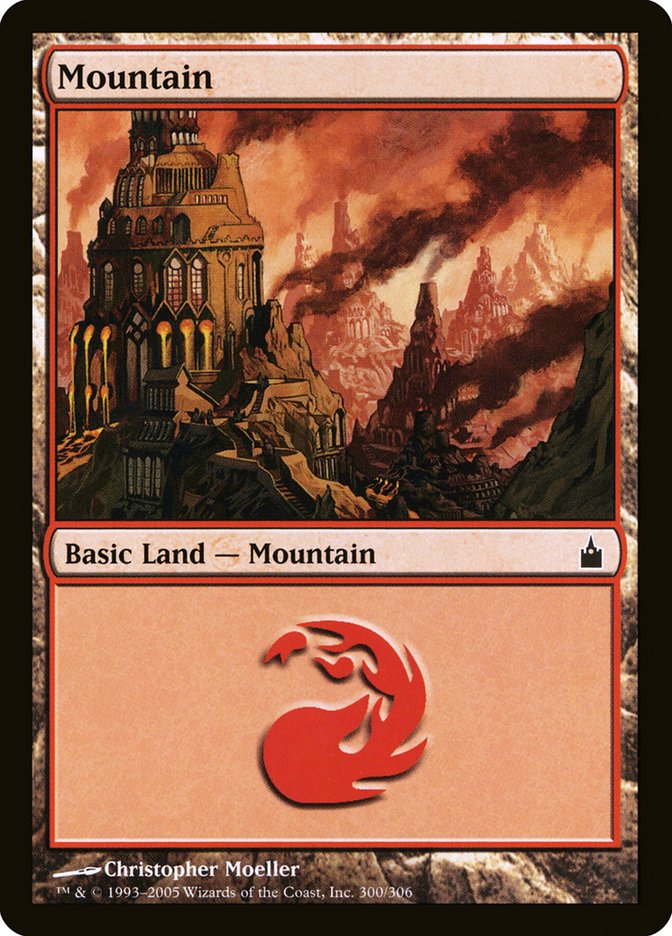 Mountain (300) [Ravnica: City of Guilds] 