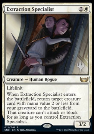 Extraction Specialist (Promo Pack) [Streets of New Capenna Promos] 