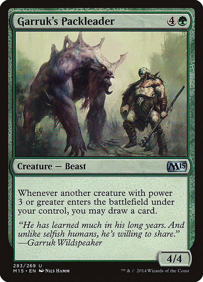 Garruk's Packleader [Magic 2015] 