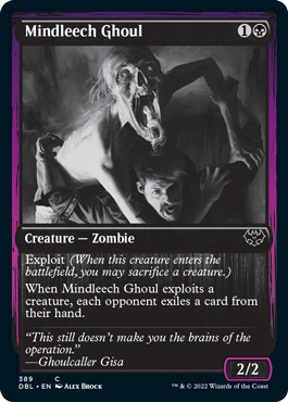 Mindleech Ghoul [Innistrad: Double Feature] 