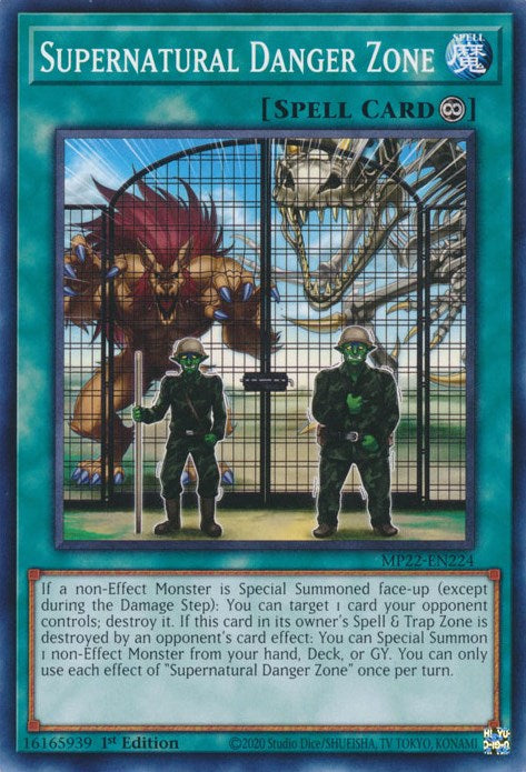 Supernatural Danger Zone [MP22-EN224] Common 