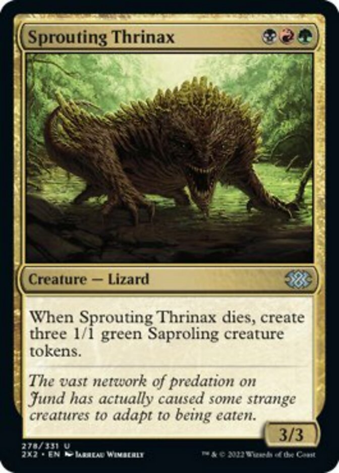 Sprouting Thrinax [Double Masters 2022] 