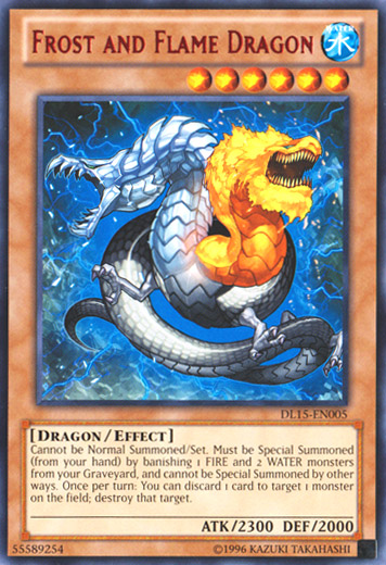 Frost and Flame Dragon (Red) [DL15-EN005] Rare 
