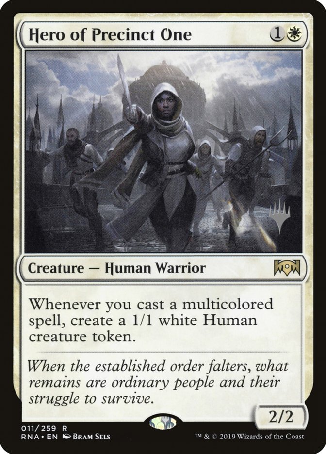 Hero of Precinct One (Promo Pack) [Ravnica Allegiance Promos] 