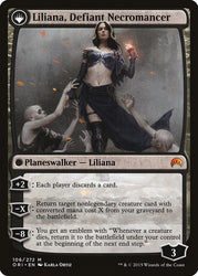 Liliana, Heretical Healer // Liliana, Defiant Necromancer [Magic Origins] 