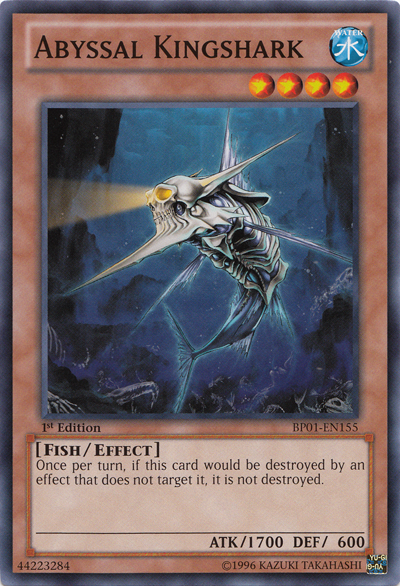 Abyssal Kingshark [BP01-EN155] Common 