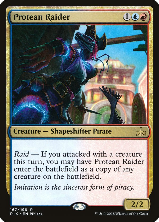 Protean Raider [Rivals of Ixalan] 