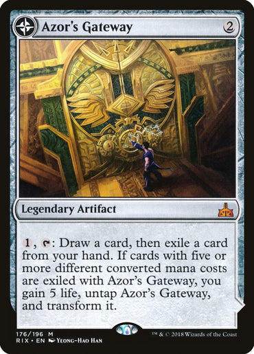 Azor's Gateway // Sanctum of the Sun [Rivals of Ixalan] 