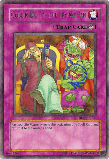 Goblin Out of the Frying Pan [DR04-EN179] Rare 