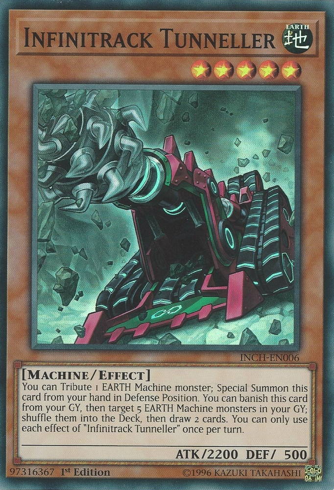 Infinitrack Tunneler [INCH-EN006] Super Rare 