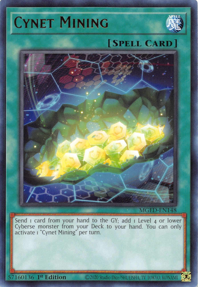 Cynet Mining [MGED-EN148] Rare 