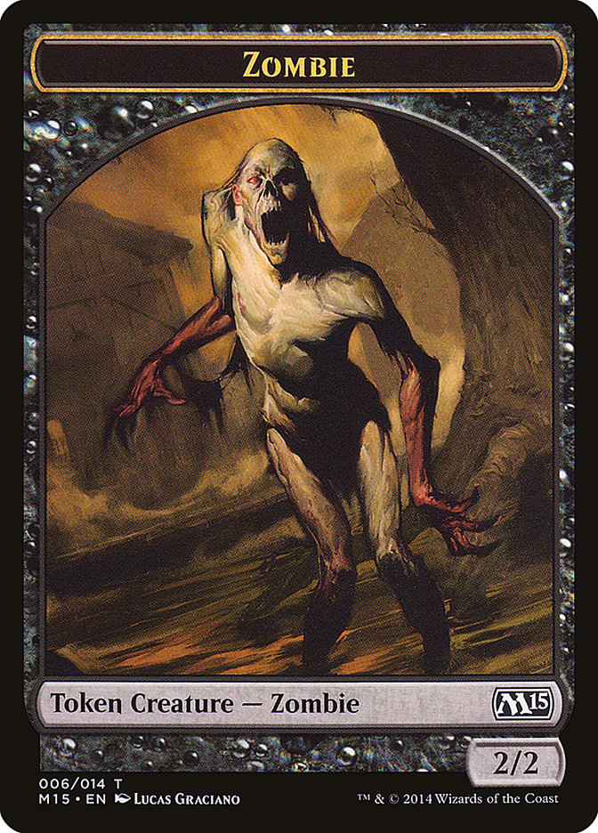 Zombie Token [Magic 2015 Tokens] 