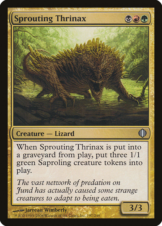 Sprouting Thrinax [Shards of Alara] 