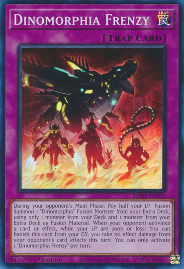 Dinomorphia Frenzy [MP23-EN107] Super Rare 