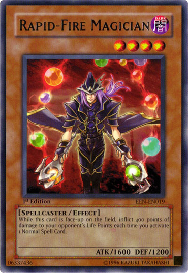 Rapid-Fire Magician [EEN-EN019] Rare 