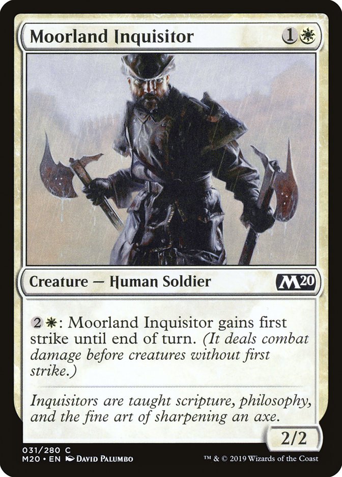 Moorland Inquisitor [Core Set 2020] 