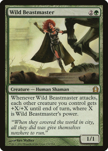 Wild Beastmaster [Return to Ravnica] 