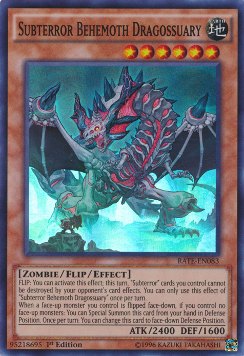 Subterror Behemoth Dragossuary [RATE-EN083] Super Rare 