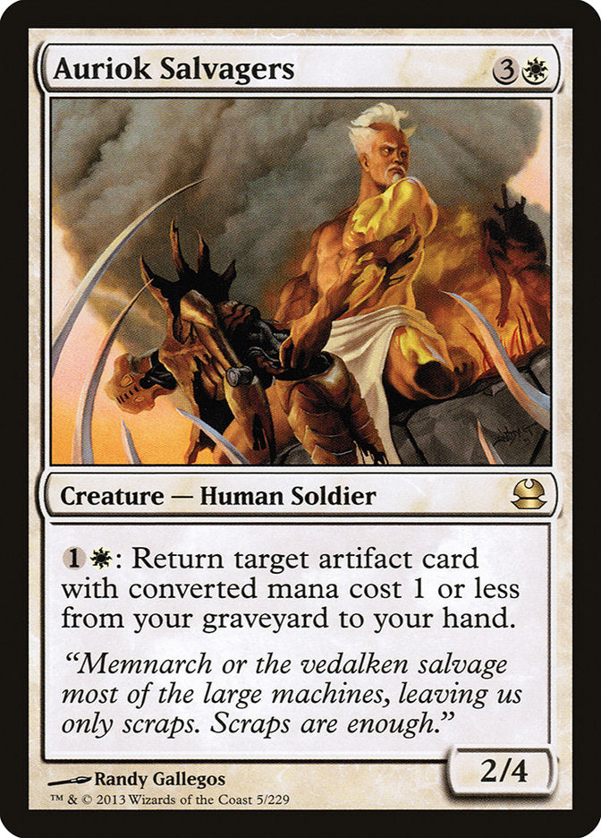 Auriok Salvagers [Modern Masters] 