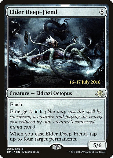 Elder Deep-Fiend [Eldritch Moon Prerelease Promos] 