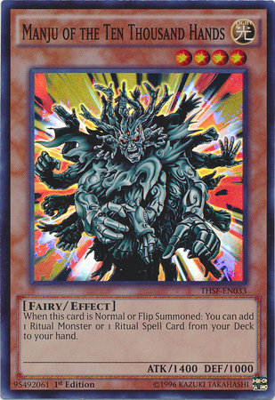 Manju of the Ten Thousand Hands [THSF-EN033] Super Rare 