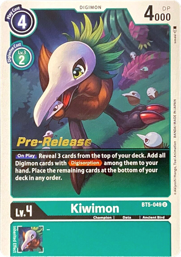 Kiwimon [BT5-049] [Battle of Omni Pre-Release Promos] 