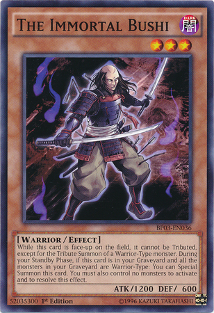 The Immortal Bushi [BP03-EN036] Common 