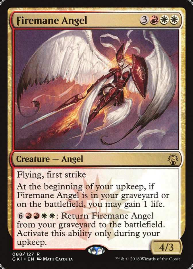 Firemane Angel [Guilds of Ravnica Guild Kit]