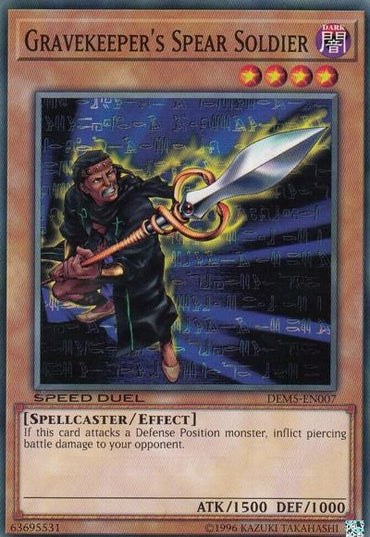 Gravekeeper's Spear Soldier [DEM5-EN007] Common 