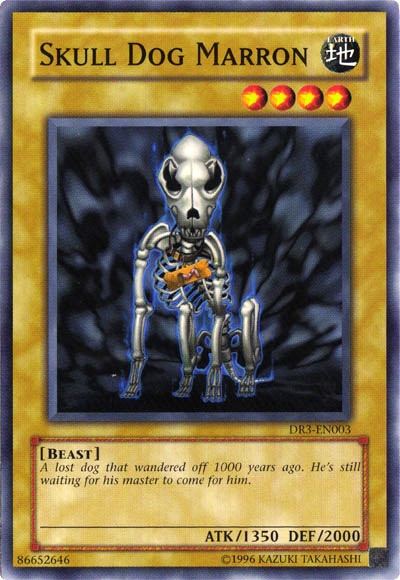 Skull Dog Brown [DR3-EN003] Common 