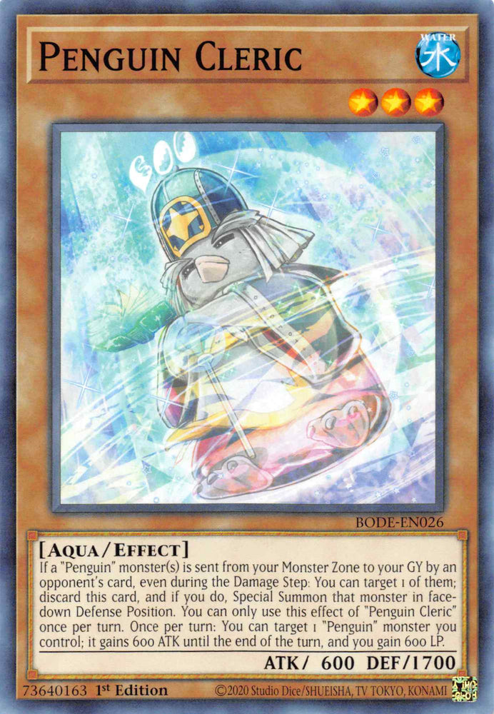 Penguin Cleric [BODE-EN026] Common 