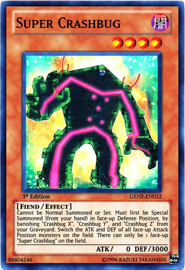 Super Crashbug [GENF-EN012] Super Rare 