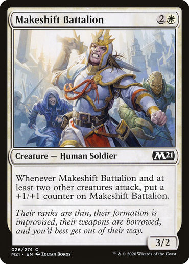 Makeshift Battalion [Core Set 2021] 