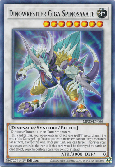 Dinowrestler Giga Spinosavate [MP20-EN066] Common 