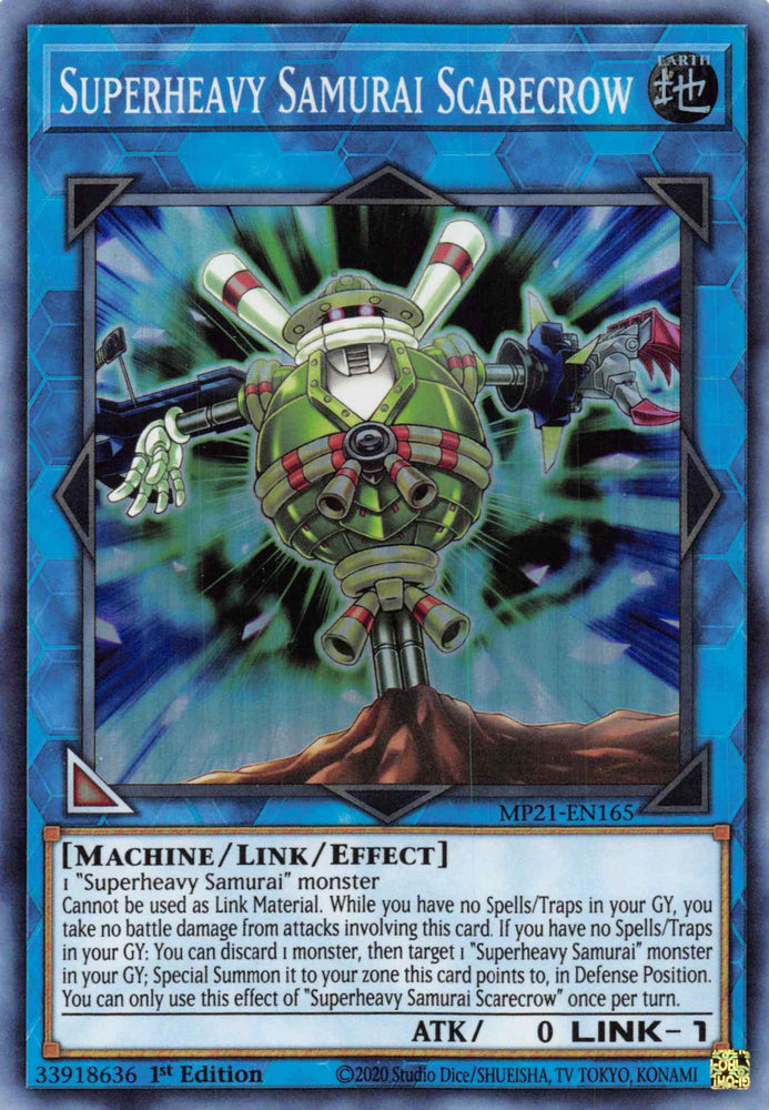 Superheavy Samurai Scarecrow [MP21-EN165] Super Rare 