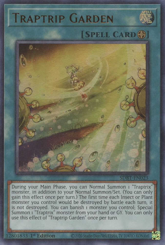 Traptrip Garden [SDBT-EN023] Ultra Rare 