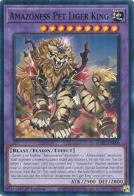 Amazoness Pet Liger King [DABL-EN098] Common 
