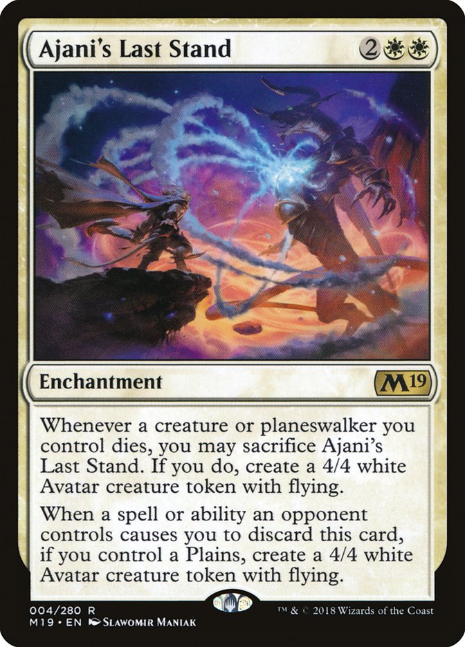 Ajani's Last Stand [Core Set 2019] 