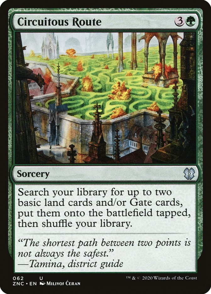 Circuitous Route [Zendikar Rising Commander] 