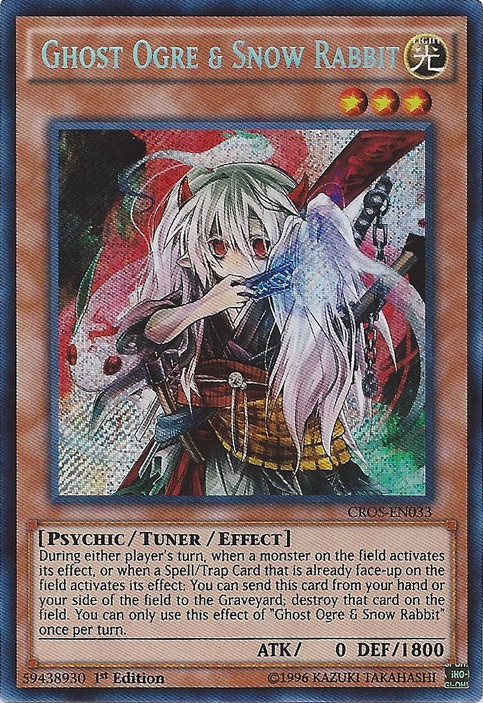 Ghost Ogre &amp; Snow Rabbit [CROS-EN033] Secret Rare 