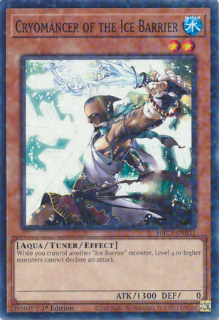 Cryomancer of the Ice Barrier (Duel Terminal) [HAC1-EN031] Common 