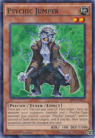 Psychic Jumper [BP03-EN051] Shatterfoil Rare 