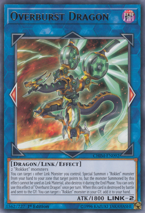 Overburst Dragon [CHIM-EN092] Rare 