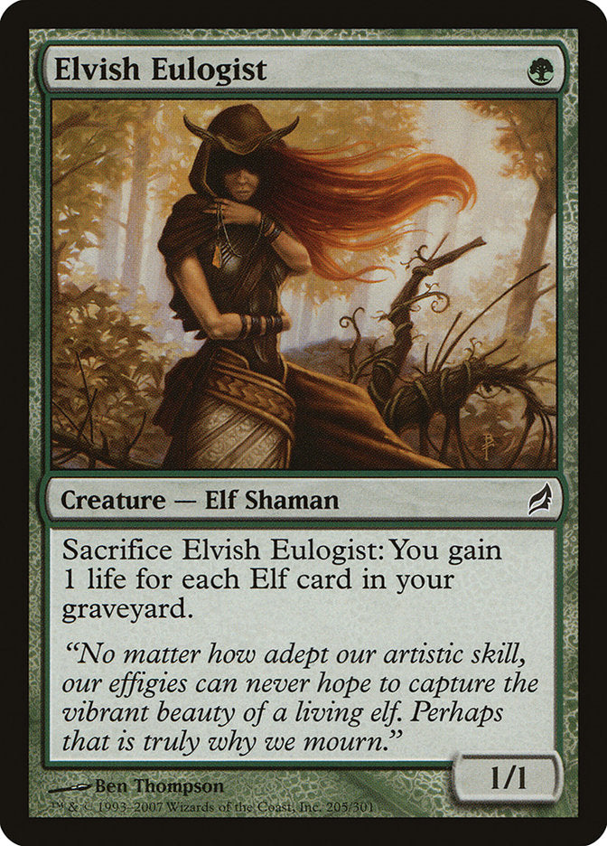 Elvish Eulogist [Lorwyn] 